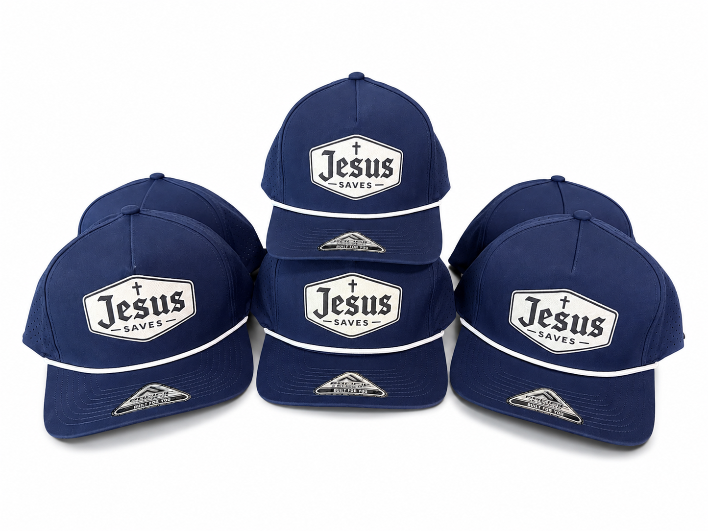 Jesus Saves Performance Rope Hat | Pacific Headwear P424