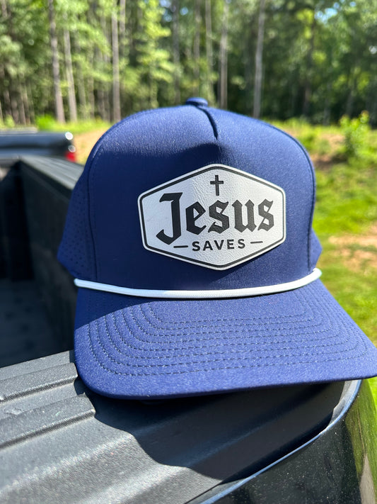 Jesus Saves Performance Rope Hat | Pacific Headwear P424