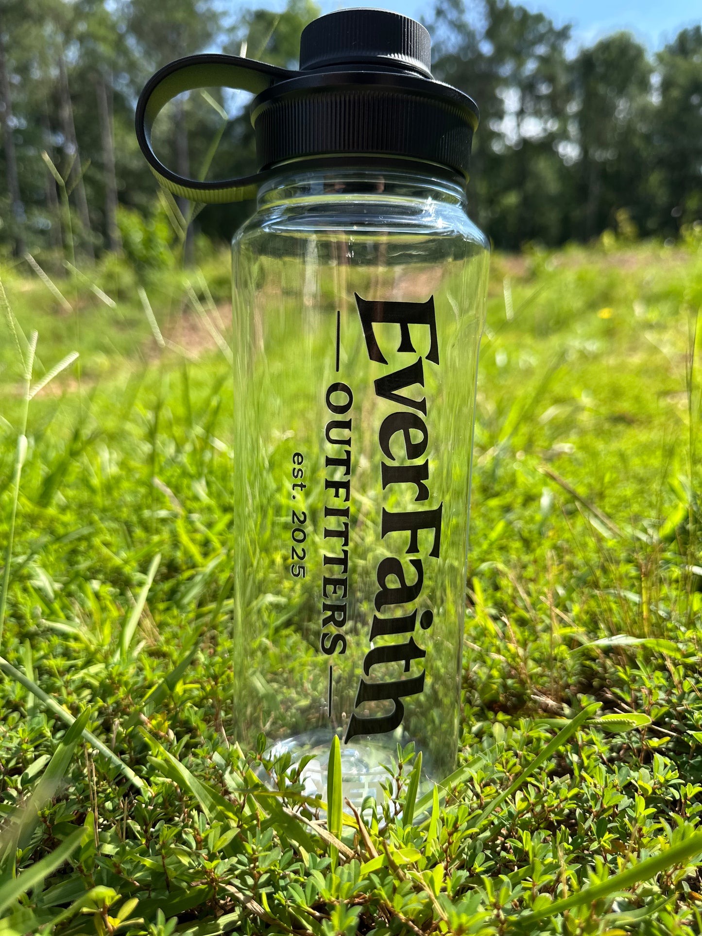 EverFaith Custom YETI® Yonder Water Bottle – 34oz Clear